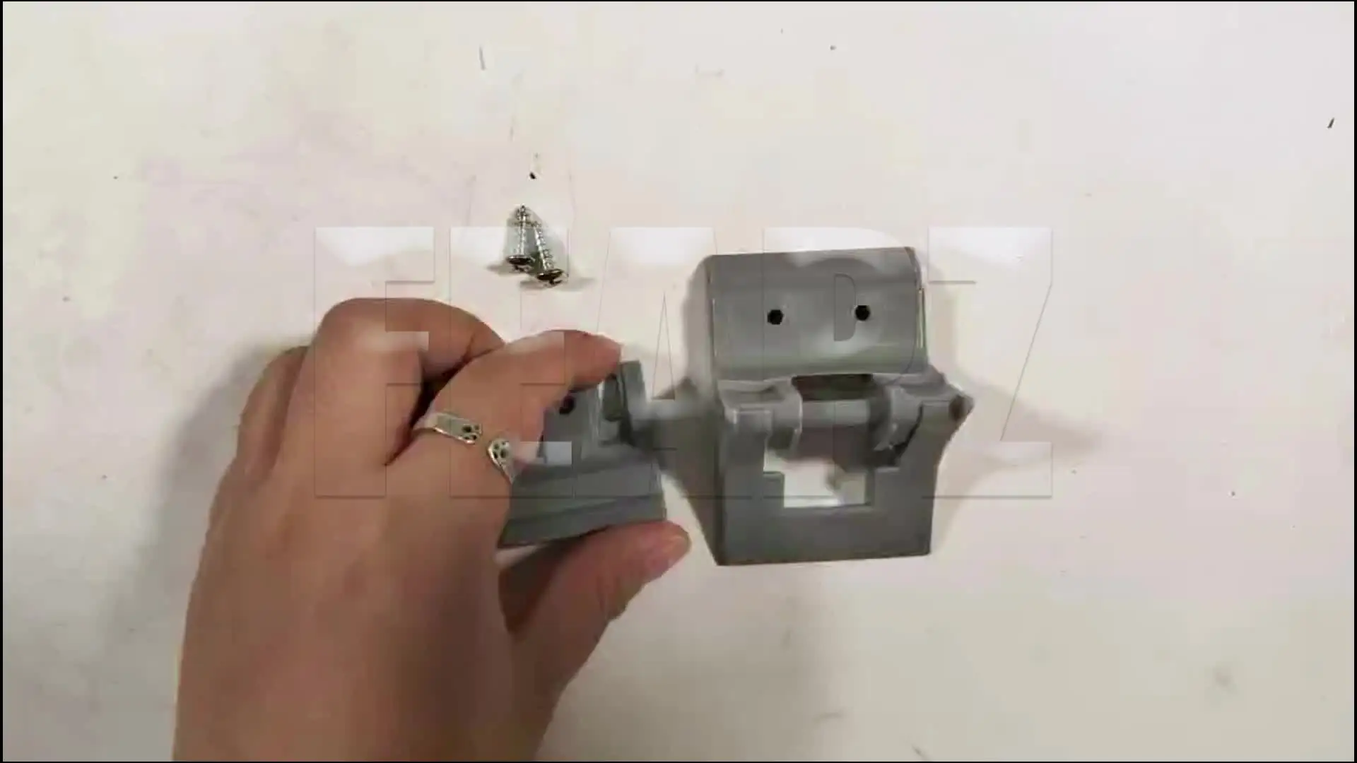kit de fixation sur poteau 80mm mini pour caméra dôme motorisée