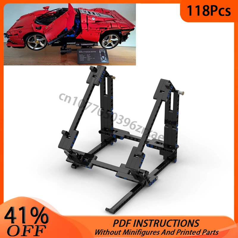 

Конструктор MOC технический Daytona SP3 42143 с регулируемой витриной, без модели