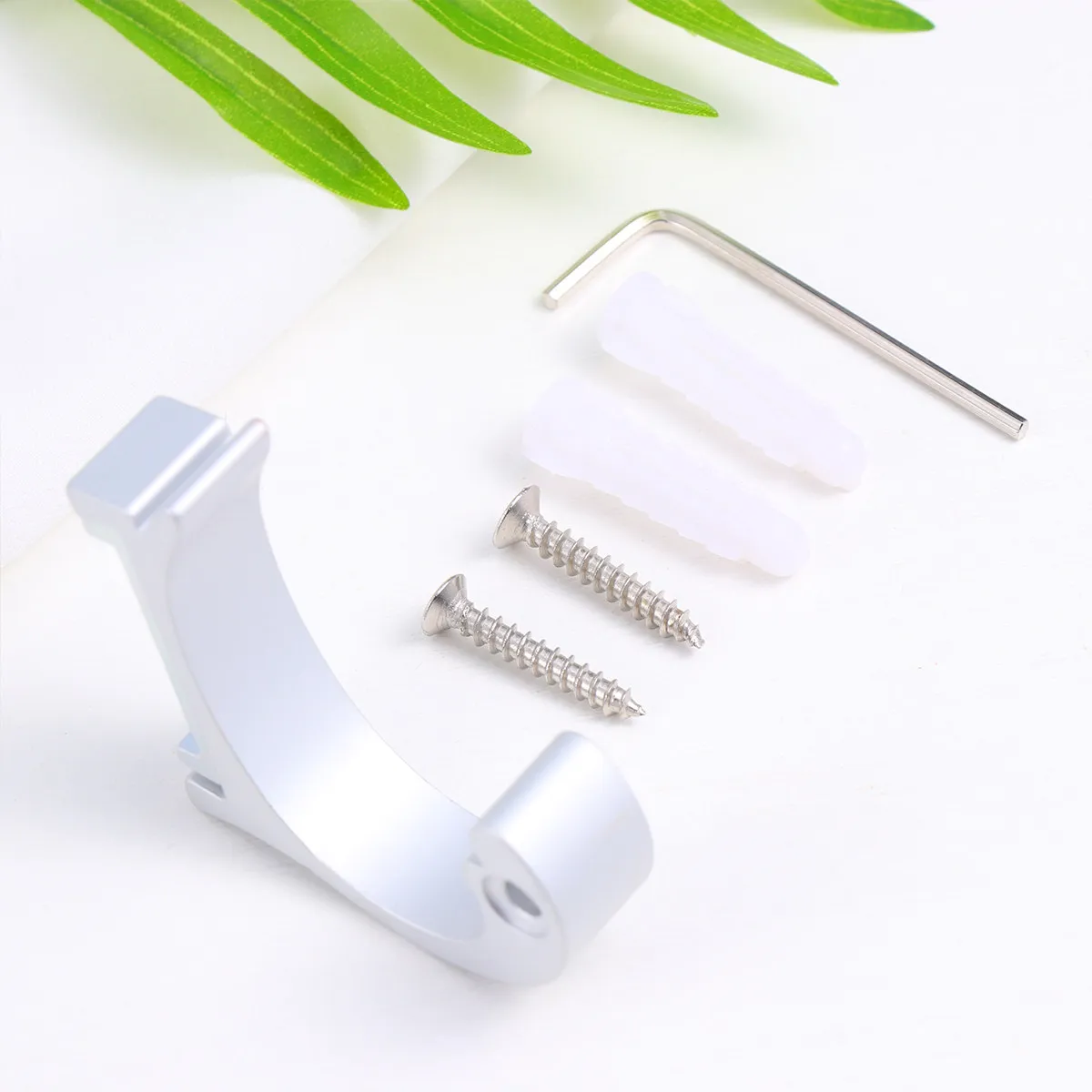 2pcs-creative-dolphin-clothes-hooks-colorful-aluminum-wall-hangers-for