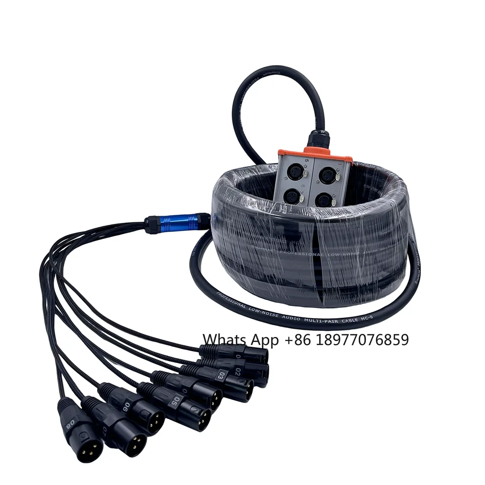 プロフェッショナルオーディオステージボックス,8チャンネル,20