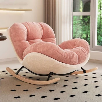 Poltrona moderna con rotelle Comoda sedia moderna pigra reclinabile Designer italiano Muebles Para El Hogar Accessori per la casa