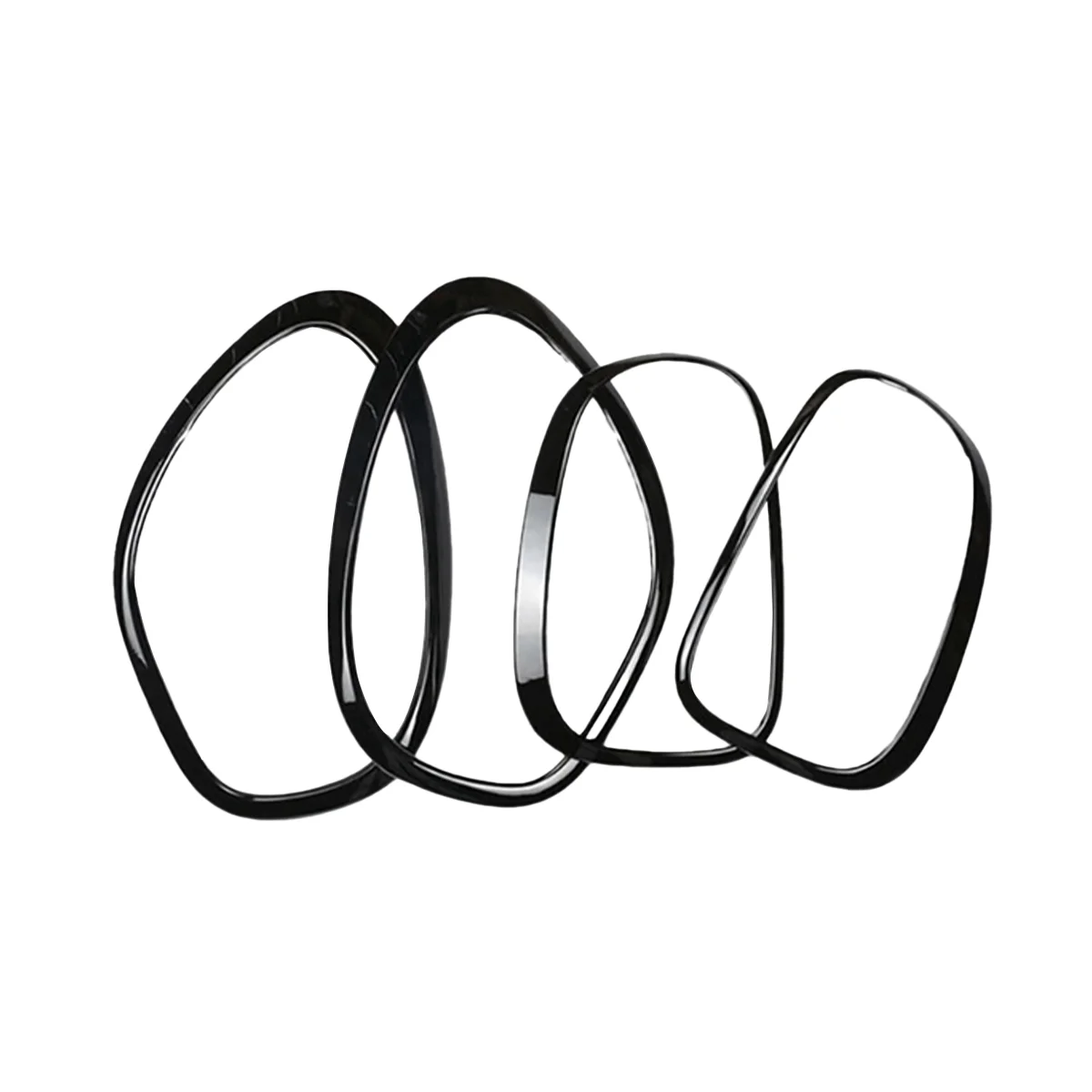 

4 Pack for Countryman R60 2011-2016 Front and Rear Headlight Frame R