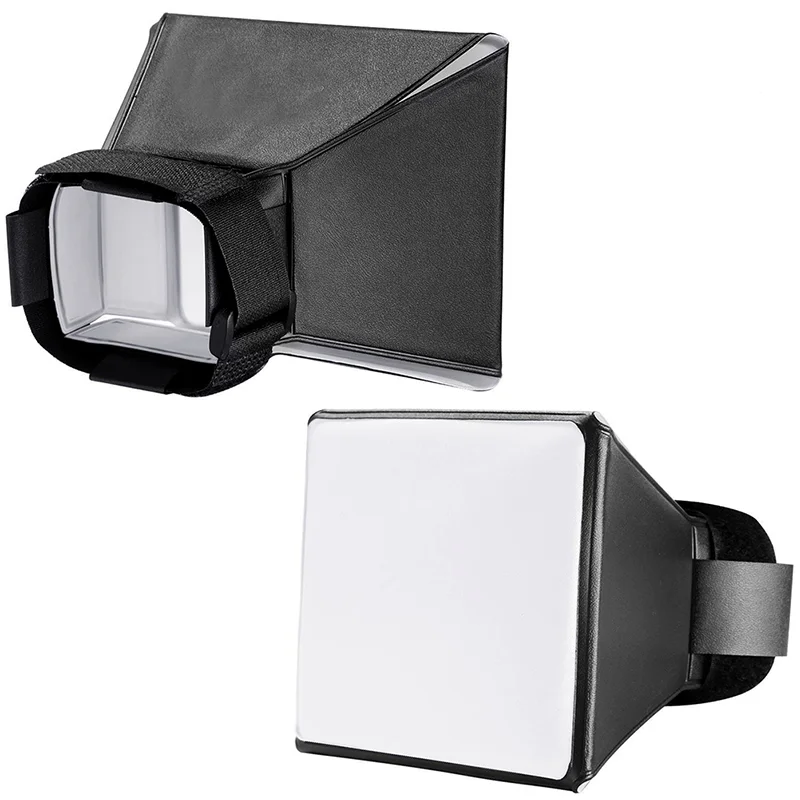 10x13cm Mini Softbox Flash Diffuser For DSLR Flash Light Speedlight Foldable Portable Photography Bounce Softbox For Canon