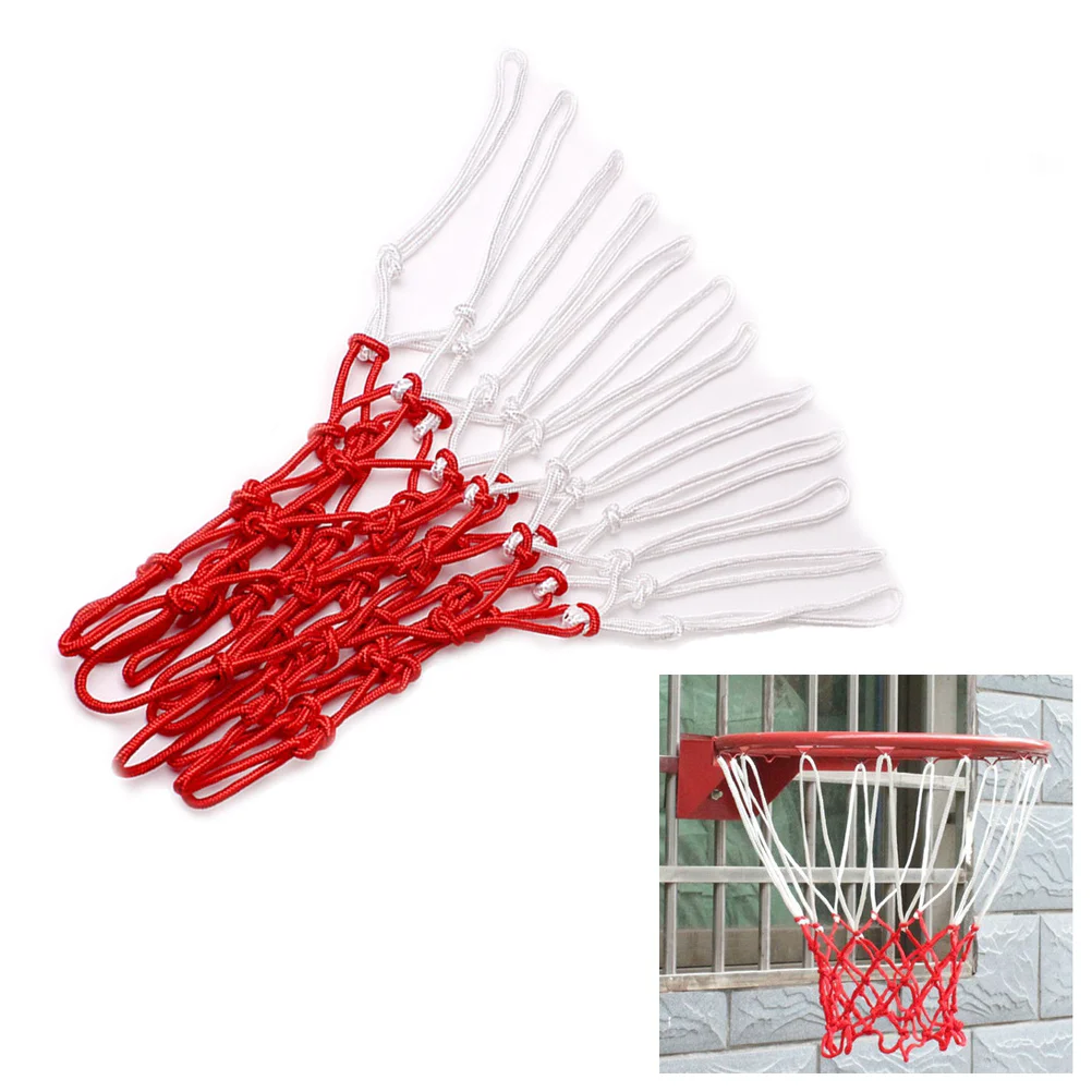 

Basketball Net Heavy Duty Basketball Net Replacement Basketball Hoop Net Individual Sports and entertainment