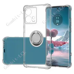 Custodia per telefono in silicone TPU antiurto con supporto posteriore - Protezione morbida e durevole