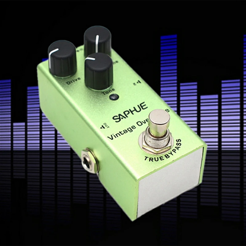 

SAPHUE гитарный эффектор тюнер Stompbox сплав с эффектами задержки реверберации Мини электрическая гитара
