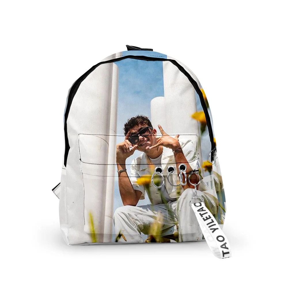 Classic inoxtag Notebook Backpacks Boys/Girls pupil School Bags 3D Print Keychains Oxford Waterproof Funny Cute Small Backpacks