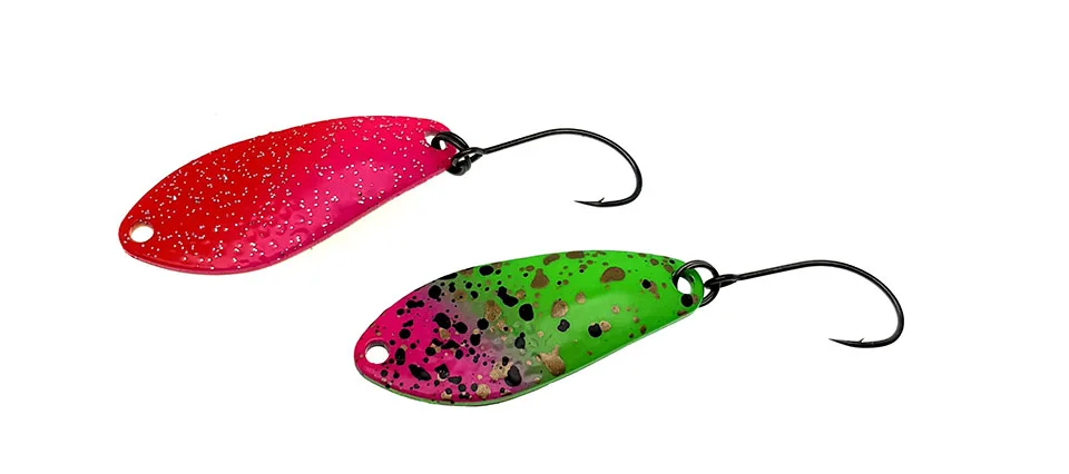 Description Picture 5 of itemTrout Fishing SPoon 4g 37mm Colorful Spoon Bait Copper Metal jig Fishing Lure Bait Lures Spinner For Trout Chub Perch Salmon