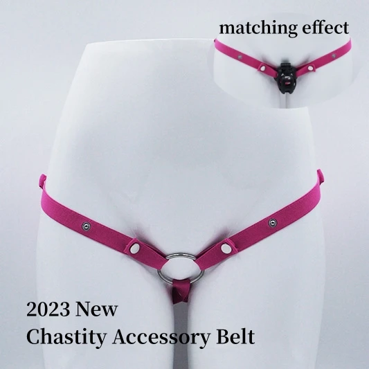 New Chastity Cage Accessories Auxiliary Belt Adjustable Girdle Fixed Penis Lock Accessory Adult Erotic Products for Men 18+