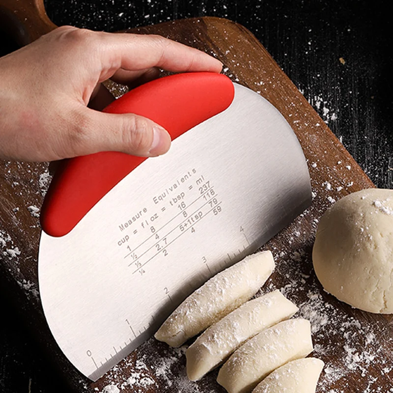 Dough Scraper For Baking Bowl Scraper Food-Grade Bench Scraper Flexible  Dough Cutter Multipurpose Food Scrappers For Steamed Bun - AliExpress