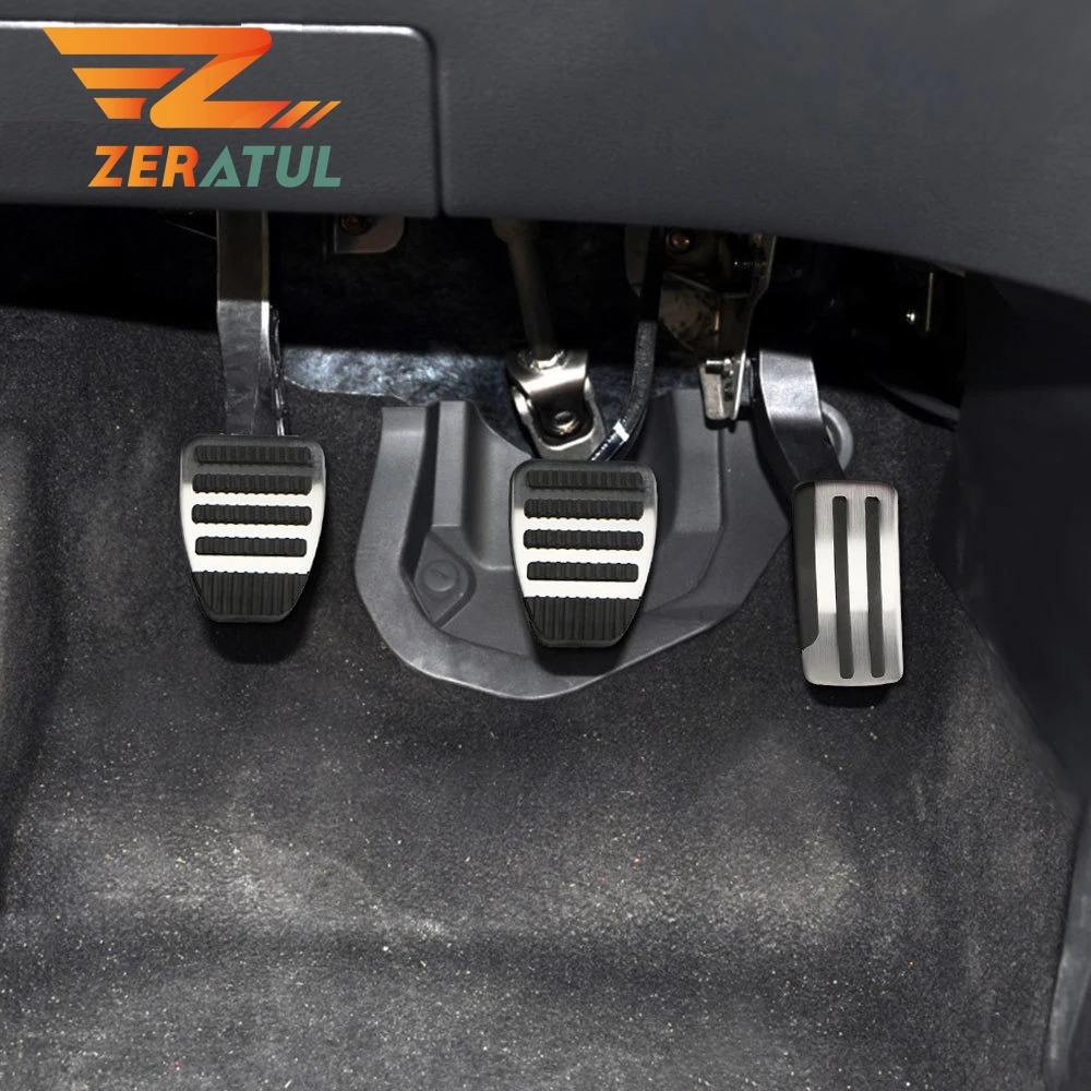 Car Stainless Steel Gas Brake Pedals Pedal Cover for Nissan X trail T31