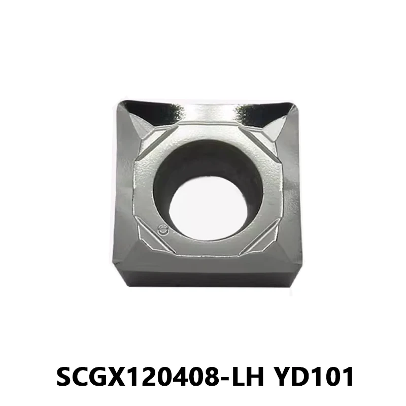 

SCGX120408-LH YD101 CNC оригинальные твердосплавные вставки SCGX 120408 LH токарный станок, режущий инструмент токарный резец, высококачественное лезвие