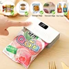 Mini Bag Sealer Plastic Bag Heat Sealer Plastic Bag Sealing Machine USB Rechargeable Portable Package Bags Sealer 4