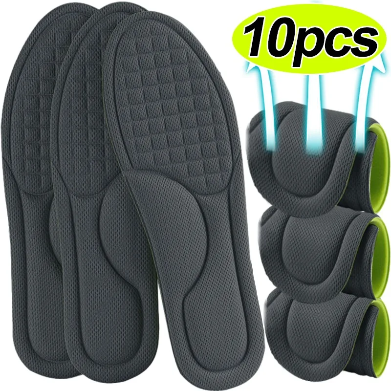 Shoe Insoles 2/10pcs Nano Memory Foam Unisex