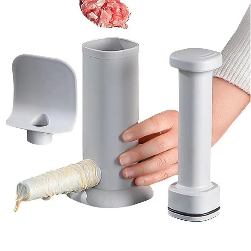 2 In 1 Manual Sausage Stuffer Vertical Food Processors Homemade Sausage Tool Kitchen Accessories Home Appliance For Hot Dog
