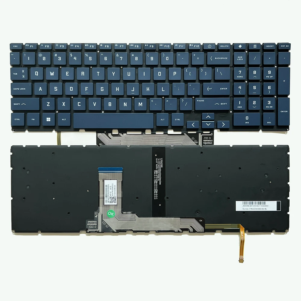 Appuie-tête avec clavier pour HP Pavilion 15-P 15P 15-P010D TPN-Q140