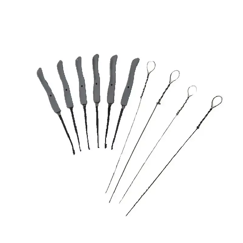 10PCS NAIERDI Lock Pick Set Locksmith Supplies Broken Key Auto ...