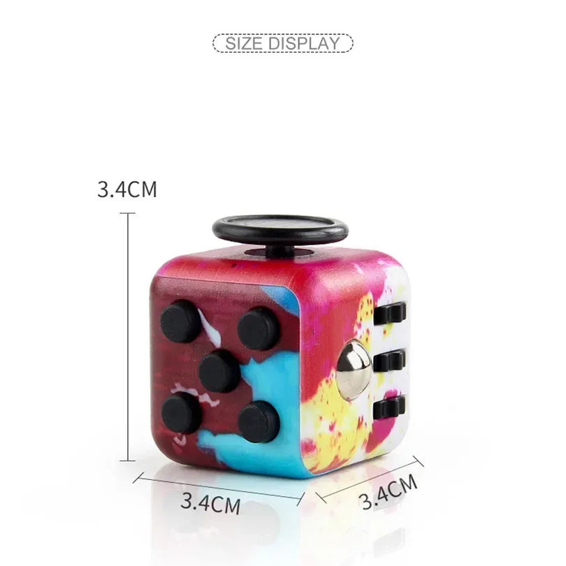 New Antistress Fidget Compression Sensory Novelty Magic Dice Toys for Children Adults Stress Relief Toys Kids juguetes Toys 6