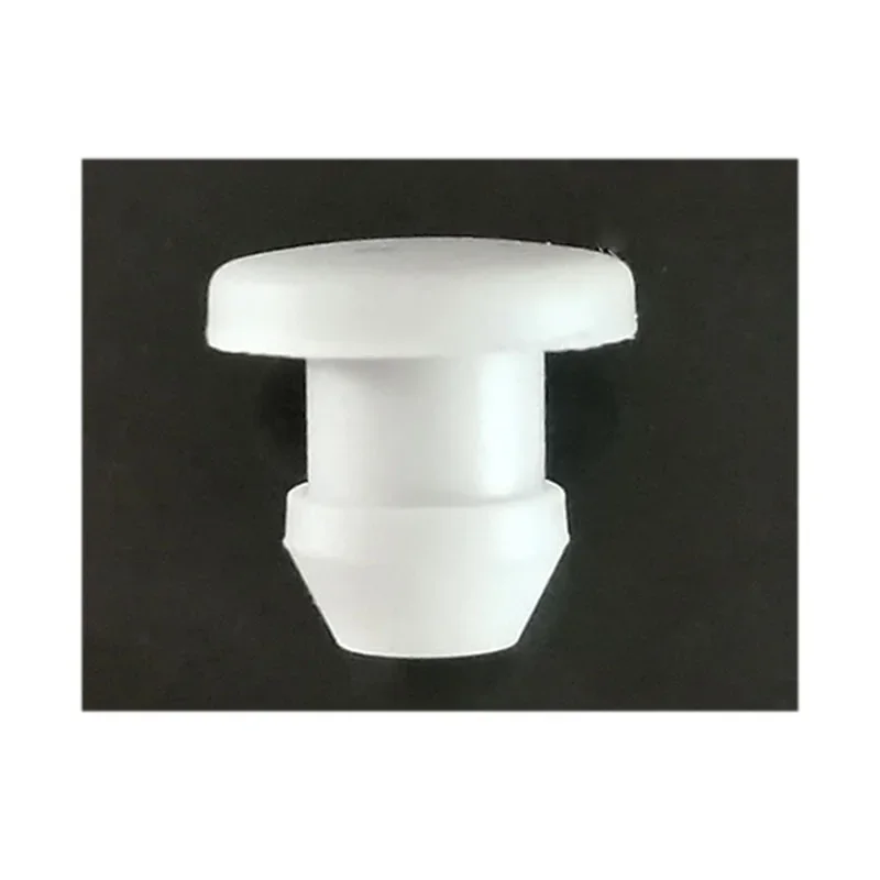 White Silicone Rubber Caps T Type Plug Cover Conical Snap-on Gasket Blanking End Seal Stopper Tube Inserts Bung 2.5mm-50.6mm silicone rubber plugs rubber caps silicone rubber caps