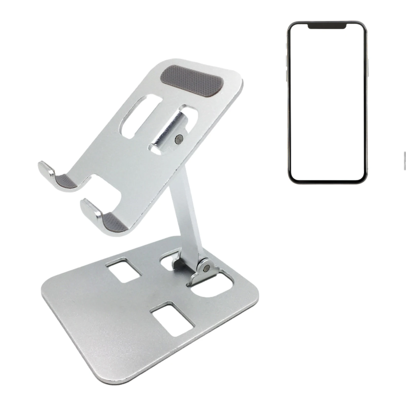 Aluminum Alloy Desktop Mobile Phone Stand Foldable iPad Tablet Support Cell Phone Desk Bracket Lazy Holder For Smartphone Mount 8 S45b923564bc943c9aa57717d72352eafP