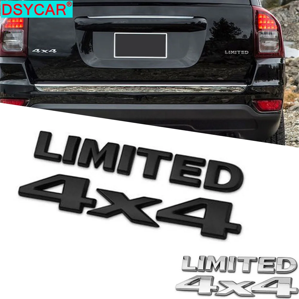 1 Pz Metallo 3D 4X4 Auto A Quattro Ruote Car Sticker Distintivo - Foto 7