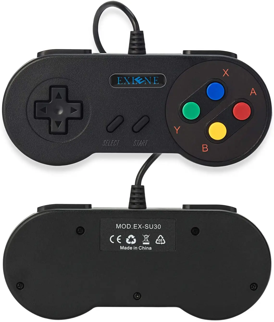 Exlene-USB Ʈѷ  ̽ƽ  е Ʈѷ, ٵ SNES  е Windows PC MAC ǻ 