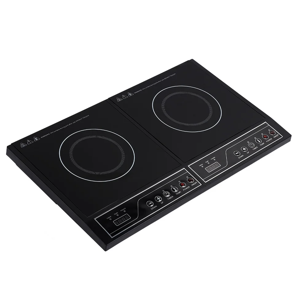 2000W Double Induction Cooktop for Kitchen Cooking
