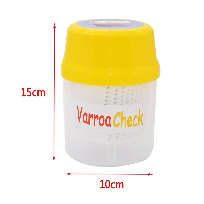 Beehive Varroa Check Varroa Shaker Comfortable To Use For Beekeeping Beekeeper Mite Measuring Mite Test Bottle