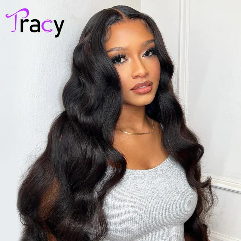 

Tracy Hair Ready To Wear And Go Glueless Wig Human Hair Pre Plucked Pre Cut 4x6 HD Lace Closure Wigs Human Hair Body Wave Wig