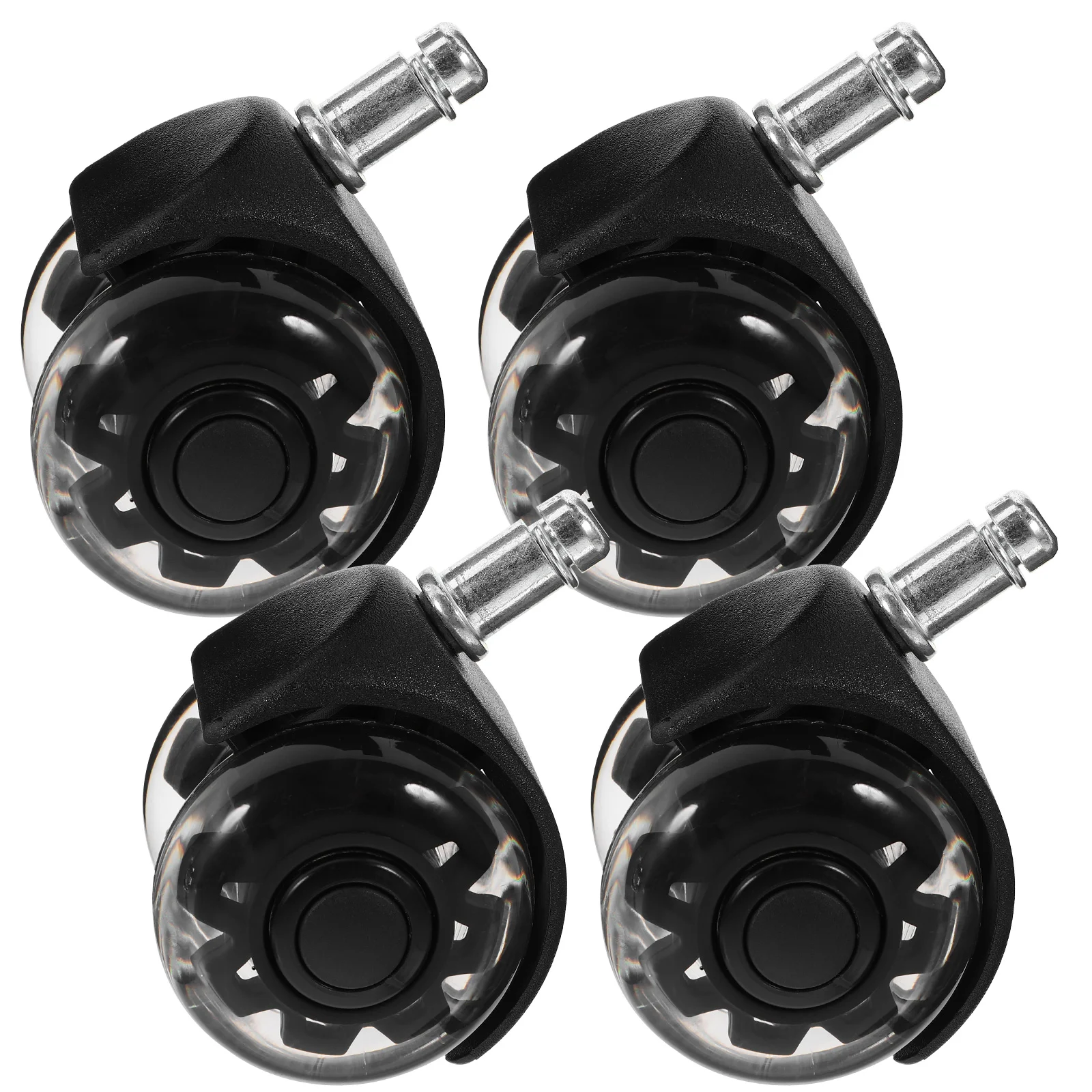 

4pcs Home Replacement Chair Wheels Furniture Chair Casters Office Chair Wheels