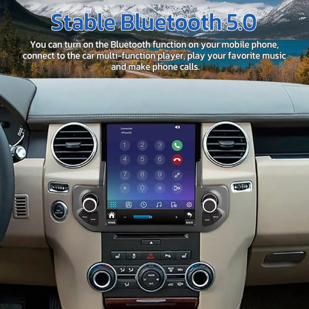 Android Car Radio For Land Rover Discovery 4 2009-2016 Multimedia Player Support