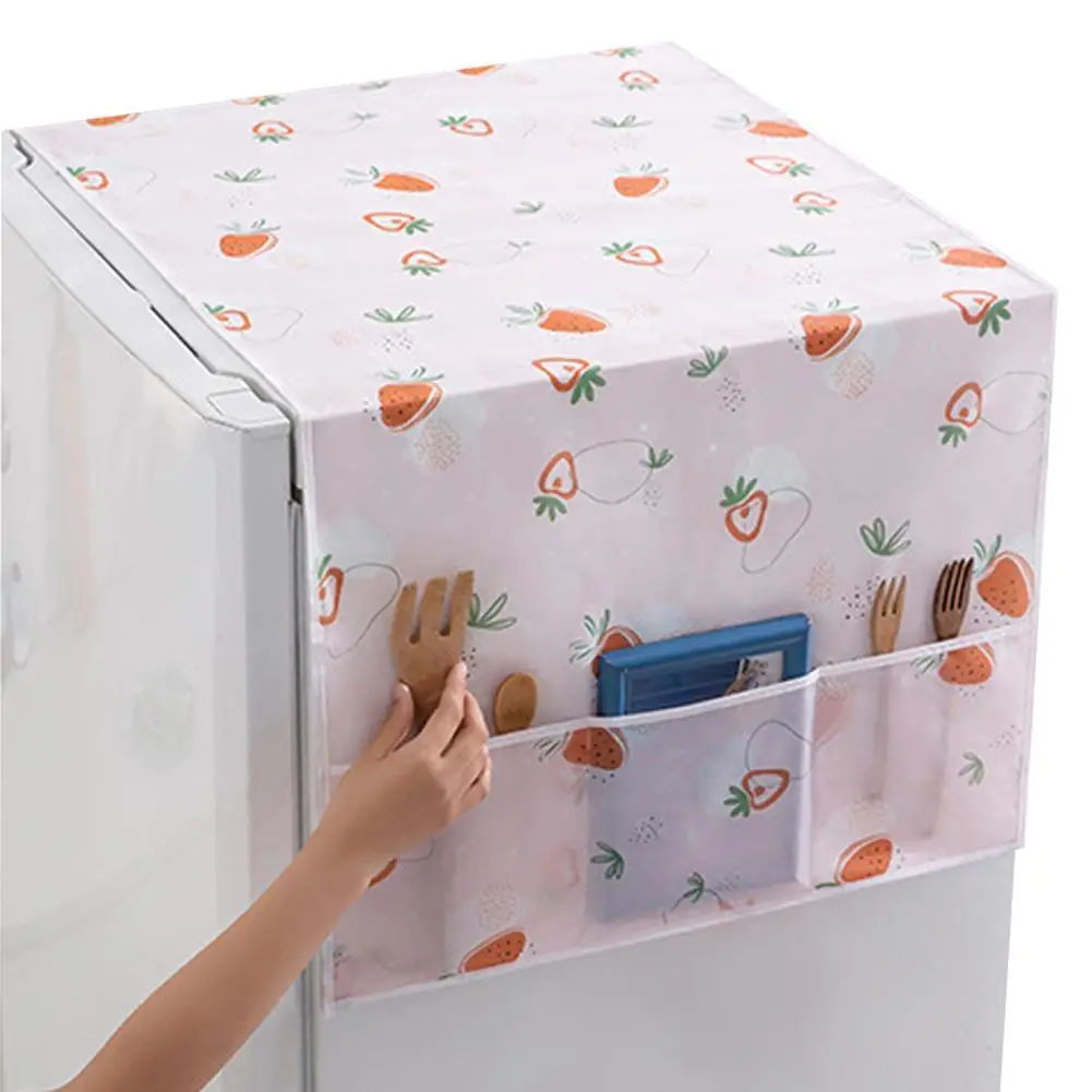 Premium Universal Washing Machine & Refrigerator Cover – Dustproof, Waterproof, Adjustable & Stylish Protection for Appliances