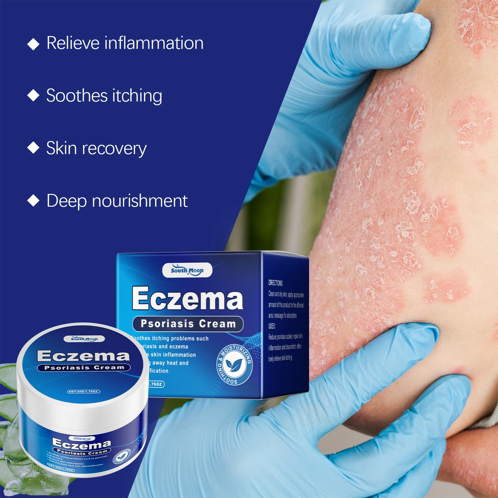 كريم مهدئ للبشرة يغذي ويهدئ احمرار البشرة، ويوفر ك...