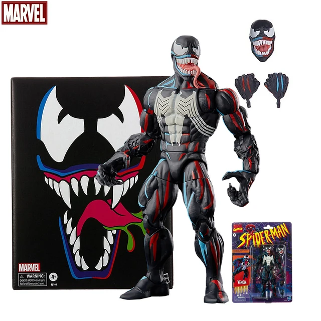 thumbnail image 1 of Figura de acción de Marvel Venom, modelo de juguete de 6 pulgadas, edición limitada, figuras de Venom, caja de embalaje de lujo, adornos coleccionables, regalos, 1 of 5