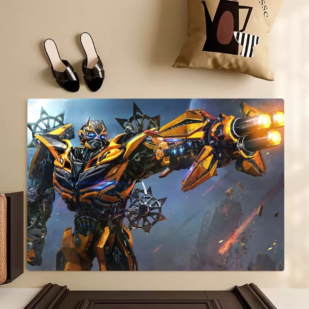 Classical Film T-Transformers Cool Floor Mat Bedroom Kitchen Door Bath House Super Absorbent Foot Non-slip 6