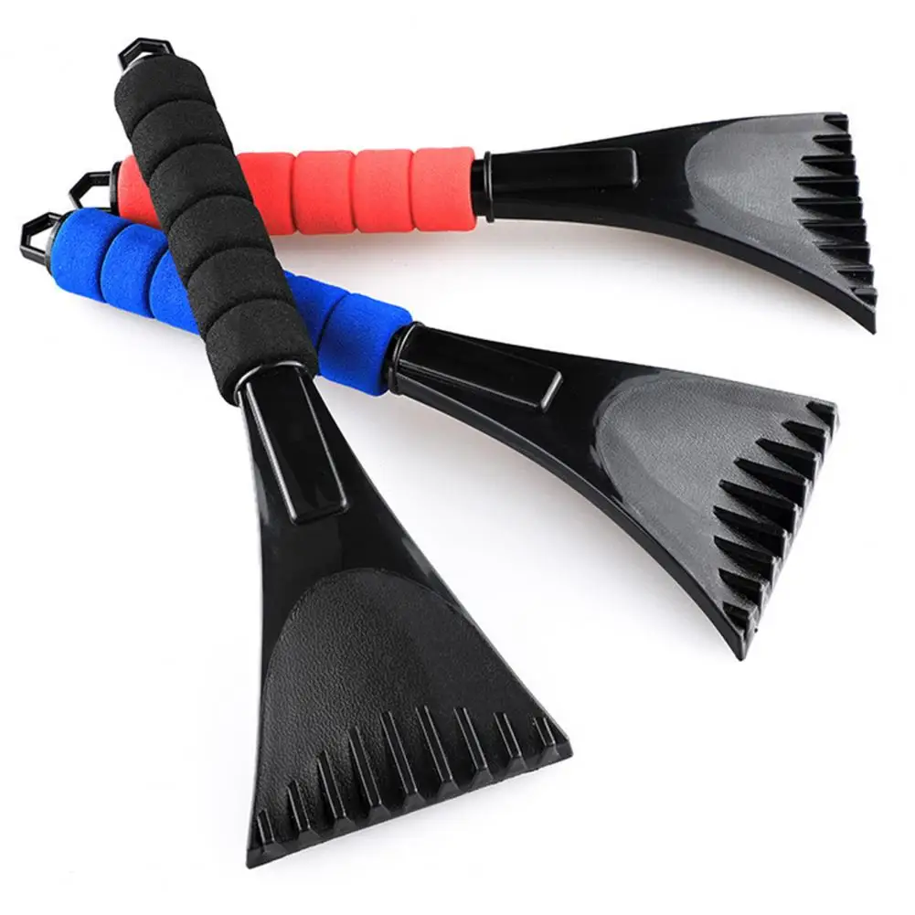 Snow Scraper Car Windshield Snow Shovel Scraper Portable EVA Handle Removal Ice Frost Cleaning Tool Vehicle Ice
