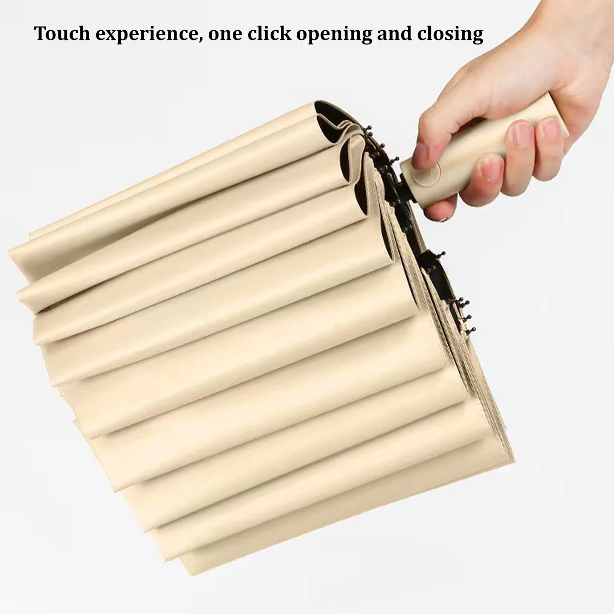 16k Double Bones Large Umbrella Windproof Compact Automatic Umbrella