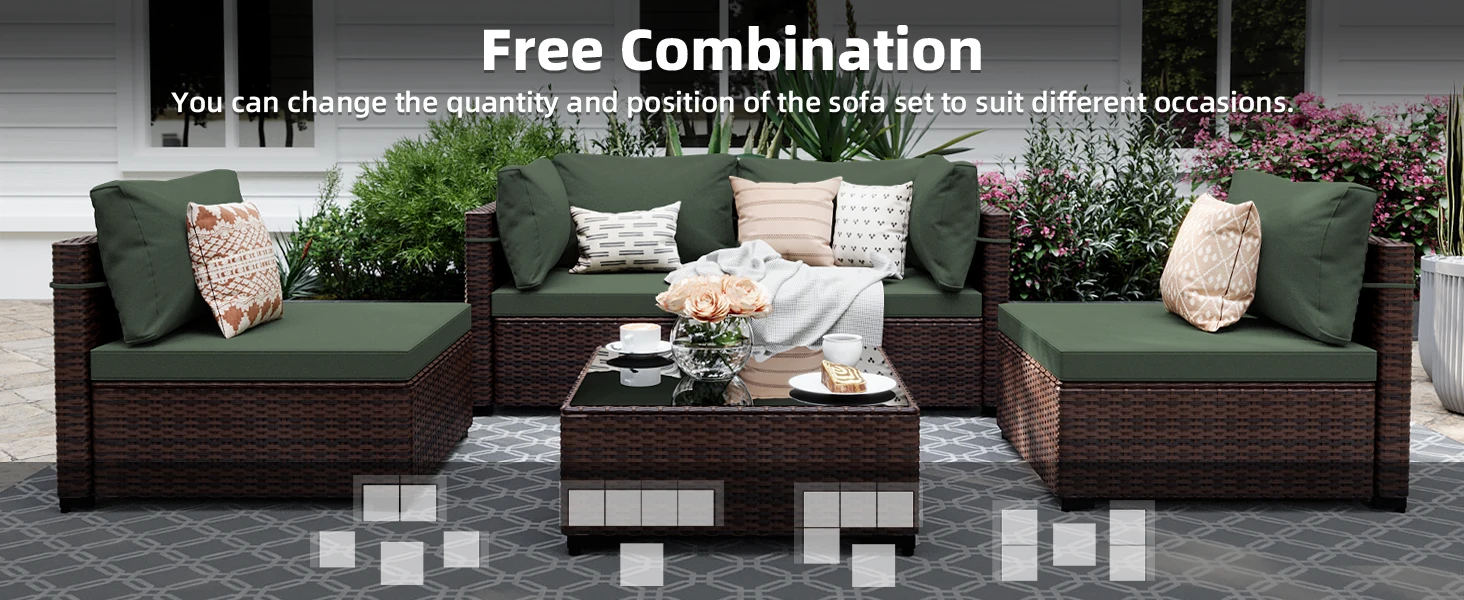 Outdoor Furniture Sofa Set