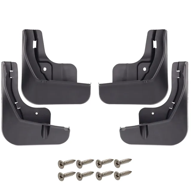 4x For BYD Atto 3 Yuan Plus 2022 2023 2024 Set Mud Flaps Splash Guard Mudguard Front Rear Molded Fender Cover Car Accessories 2