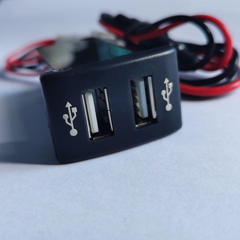 

Автомобильное зарядное устройство с двумя USB-портами QC3.0 для SUZUKI Car For Jimny 2006-2016, детали jimny