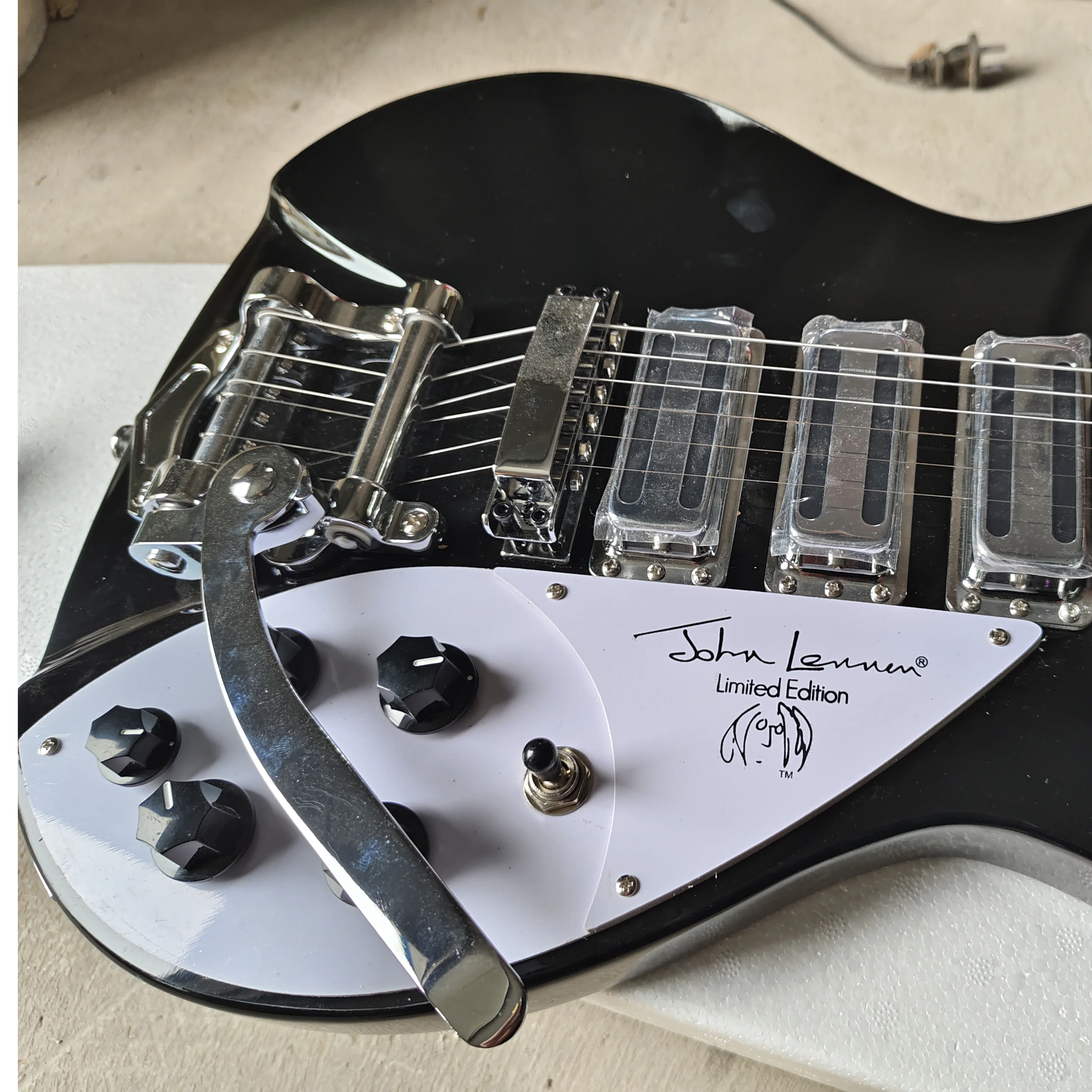 Electric guitar Electric guitar kit Rick 325 electric guitar signature guard jazz vibrato