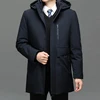 2024 Men Thick Winter Big Fur Collar Warm Parka Waterproof Windproof NEW -40 Degrees Top Quality White Duck Down Jacket 1