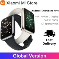 Global Version Xiaomi Mi Band 7 Pro Smart Bracelet 1.64" AMOLED 2.5D Curved Screen GPS Blood Oxygen Waterproof 12 Days Life 1