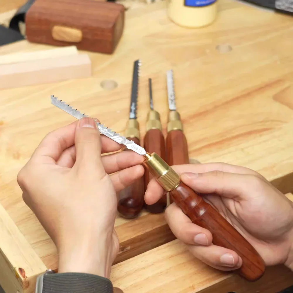 Mini Hand Saw Set with High Carbon Steel Blades for Wood Cutting