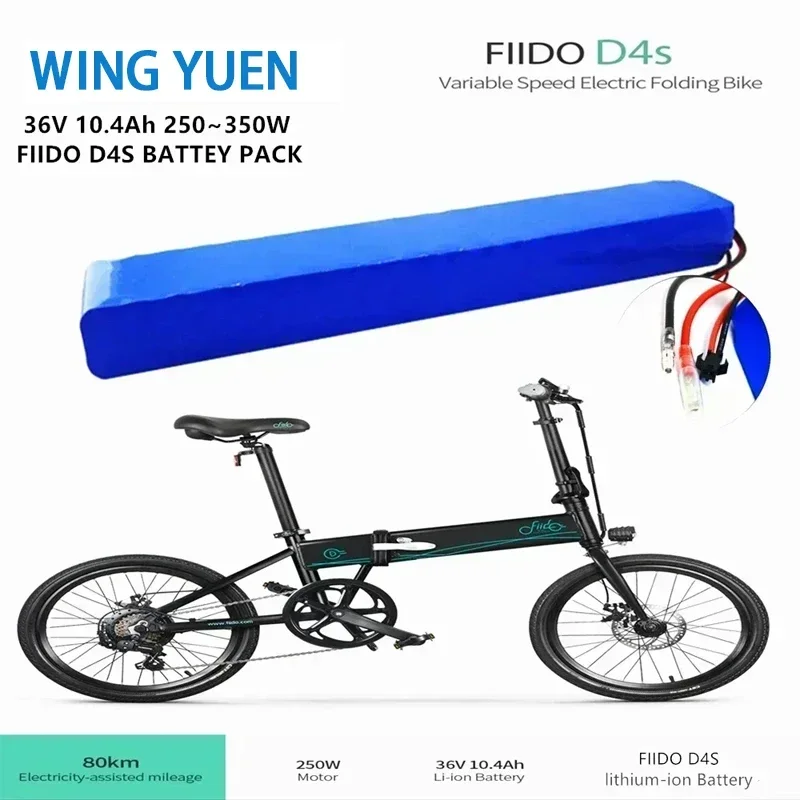 

New 36V Battery 10s4p 10.4Ah 36V 18650 Battery Pack 250W 350W 42V 10400mah Electric Bicycle / Scooter / Fiidao D4s, Etc