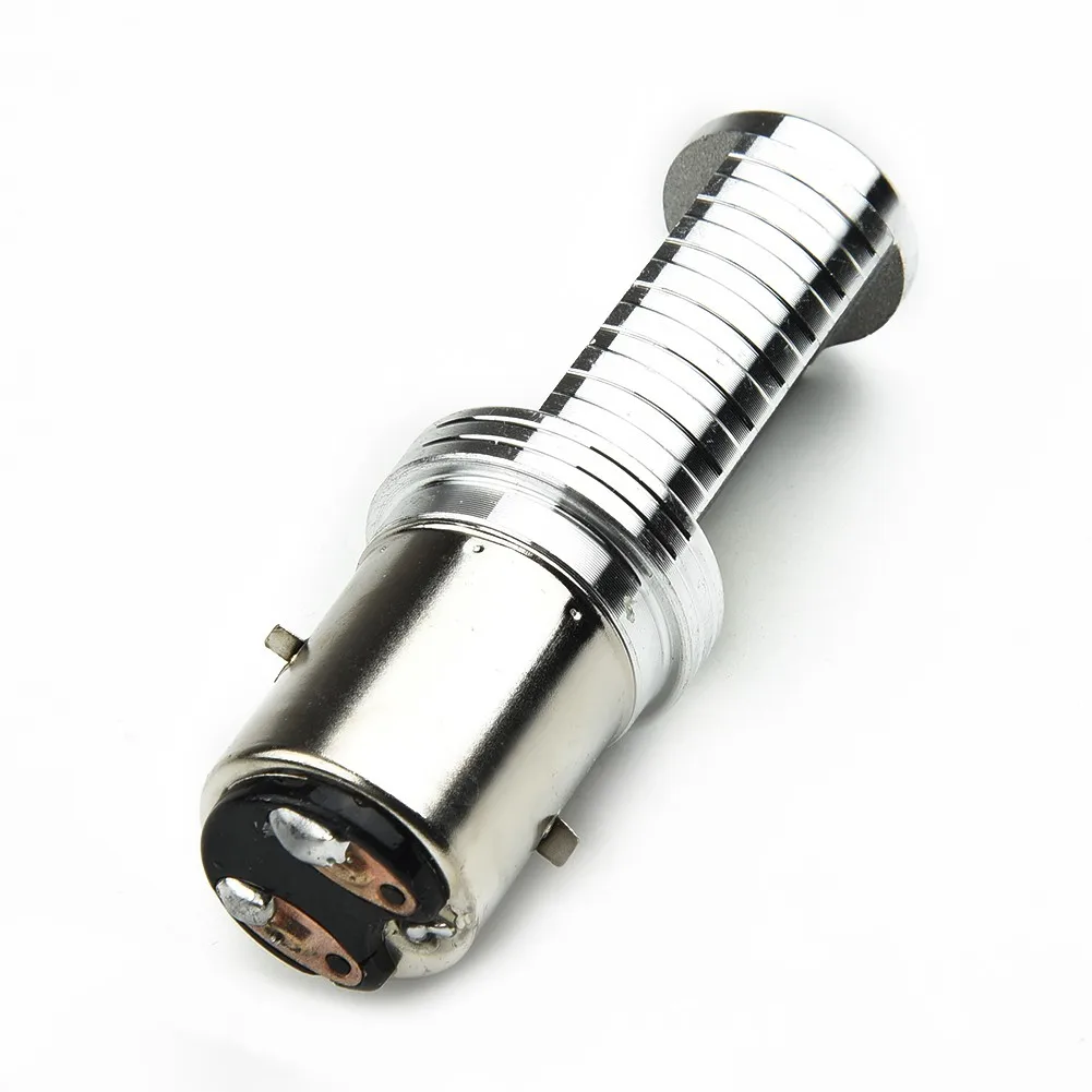 

LED BA20D Headlight Bulbs Lamps Parts For DC Motorcycle Hi/Low Beam White Bulbs 6W Accessories Conversion DC 12V