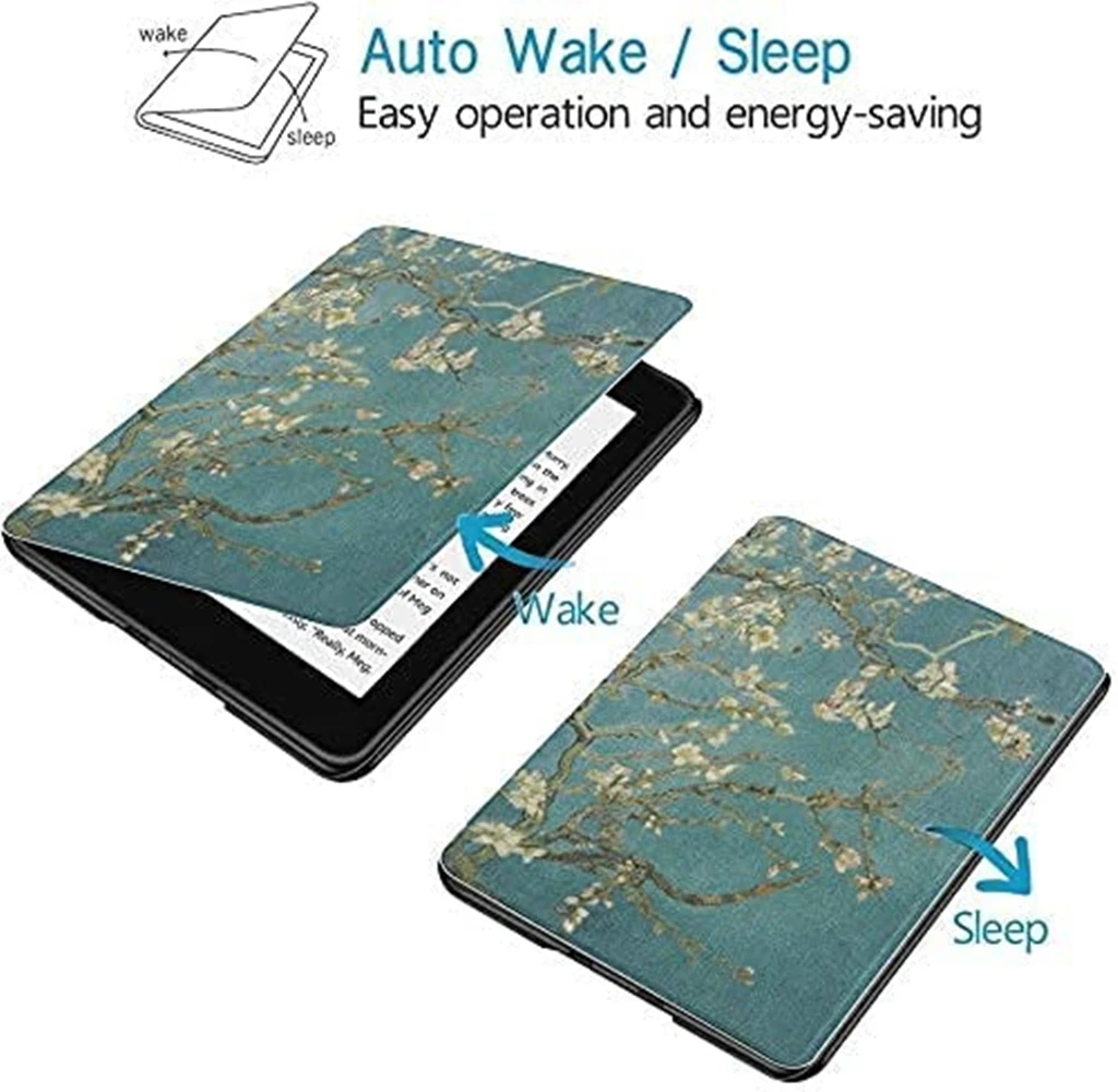 Kindle Paperwhite 11th Smart Case Capa Magnética Premium Pintada Proteção Slimshell Kindle Paperwhite M2l3ek 2023 - Imagem 4