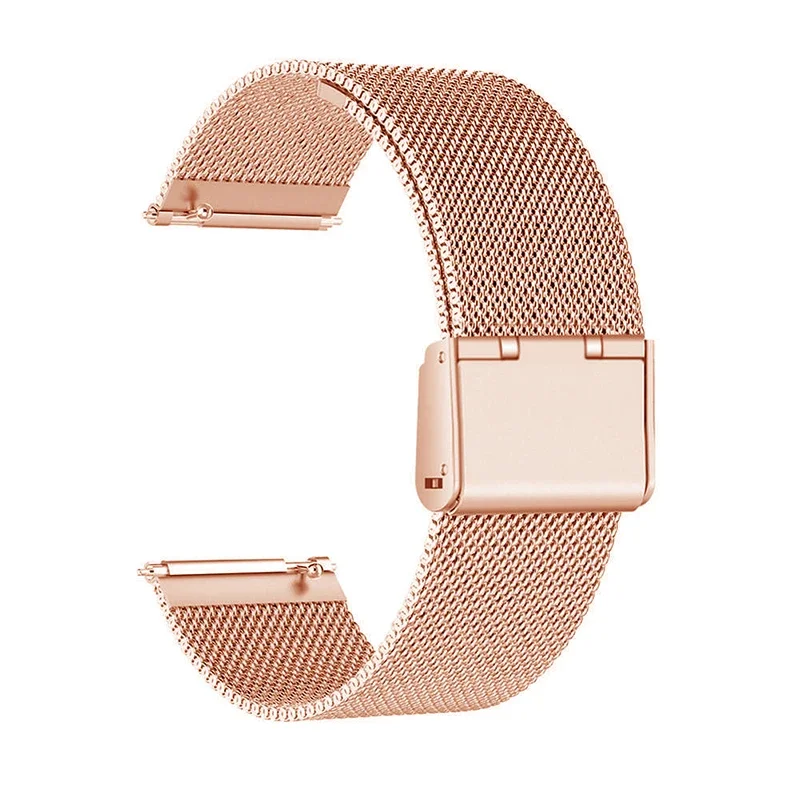 Premium 22mm Stainless Steel Metal Watch Band Bracelet
