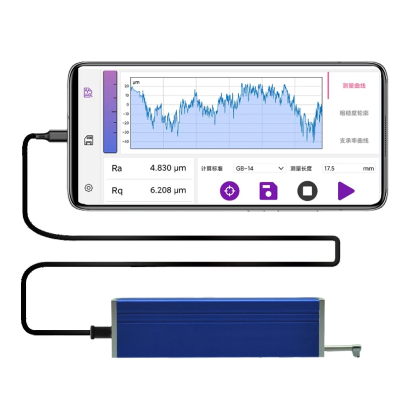 Surface roughness measuring instrument mSJ210 200uM surface profile gauge surface roughness(Self-provided mobile phone)