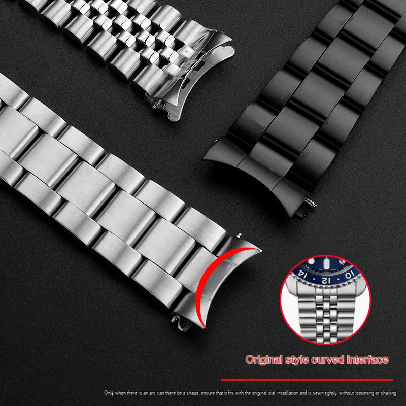 For Seiko Stainless Steel Watch with Bracelet SRPD63 Solid